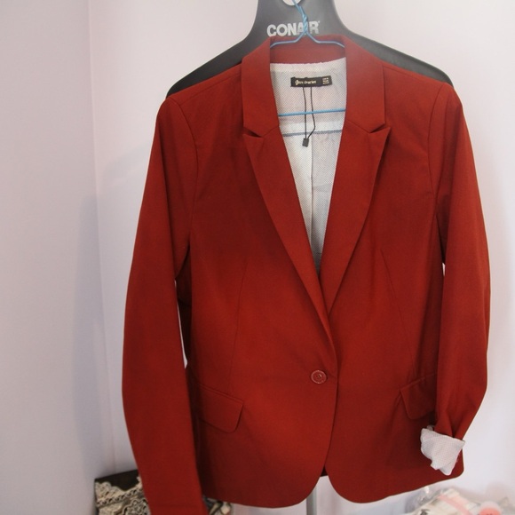 Stradivarius spicy Dark camel blazer - Picture 2 of 2